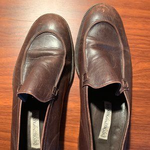 Emporio Armani Brown Shoes Size 35